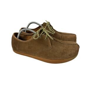 Earth Kalso Shoes Mens 10 Vintage Khaki Heritage 3 Brown Suede Negative Heel